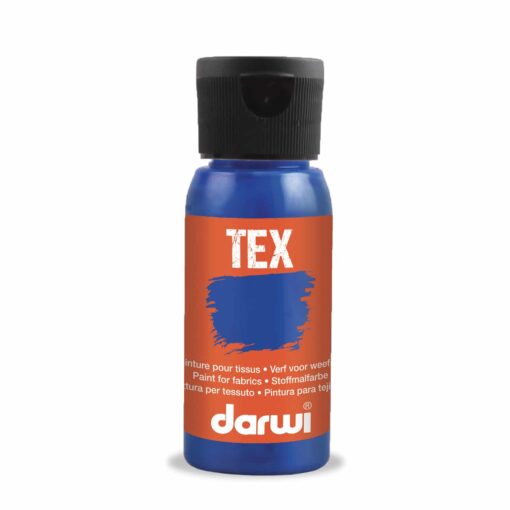 Farba na textil modrá ultramarínová Darwi 50ml - Oma & Luj