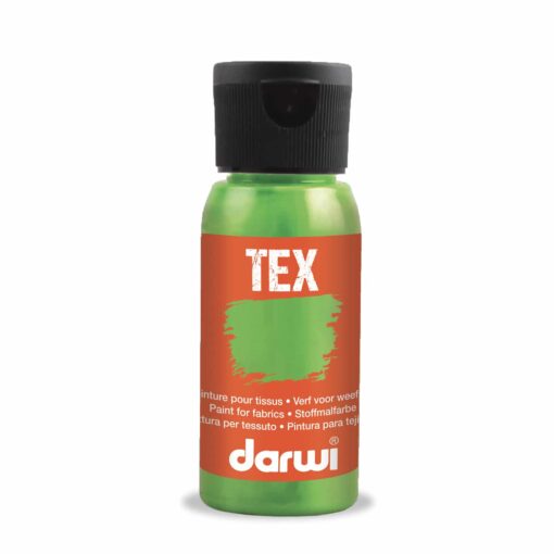 Farby na textil Darwi neónová zelená 50ml