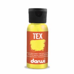 Farby na textil Darwi neónová žltá 50ml