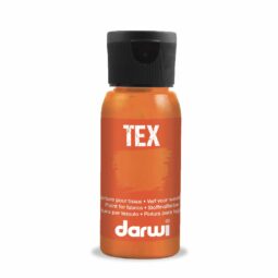 Farby na textil Darwi oranžová 50ml