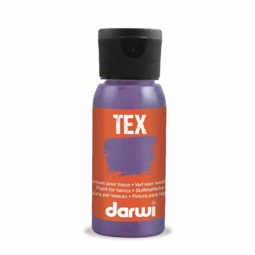 Farby na textil Darwi fialová 50ml