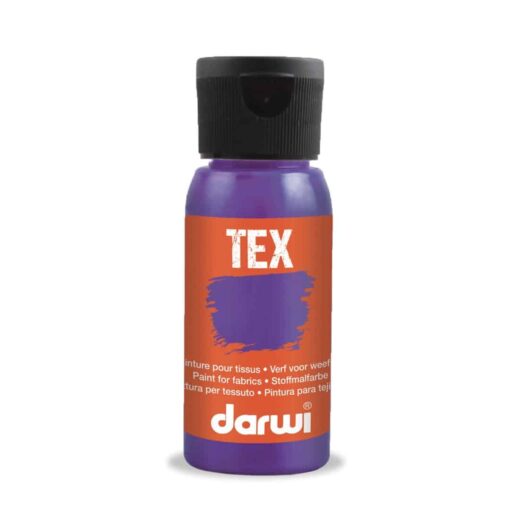 Farba na textil Fialová Orgovánová Darwi 50ml - Oma & Luj