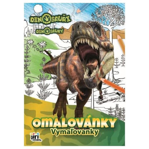 Omaľovánka Dinosaury A4 - Oma & Luj