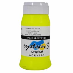 Akrylová farba svietiaca žltá D&R 500ml - Oma & Luj