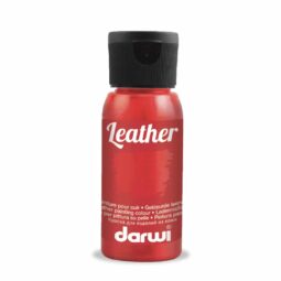 Farba na kožu červená rumelková Darwi leather 50ml - Oma & Luj