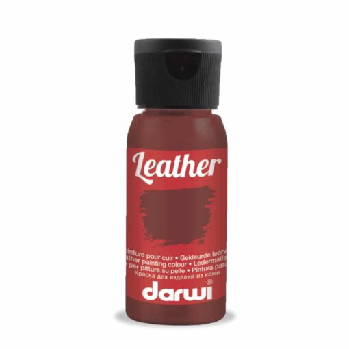 Farba na kožu hnedá Darwi leather 50ml - Oma & Luj