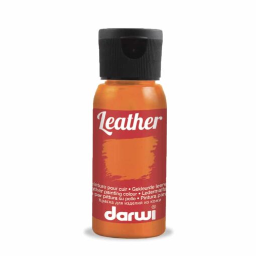 Farba na kožu oranžová Darwi leather 50ml - Oma & Luj