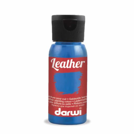 Farba na kožu svetlomodrá Darwi leather 50ml - Oma & LUJ