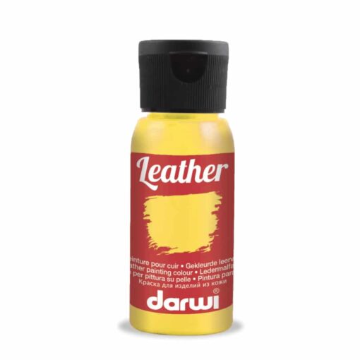 Farba na kožu žltá Darwi leather 50ml - Oma & Luj