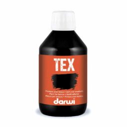 Farba na textil čierna Darwi 250ml - Oma & Luj