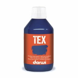 Farba na textil tmavomodrá Darwi 250ml - Oma & Luj