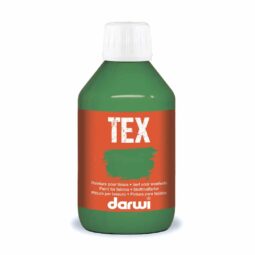 Farba na textil tmavozelená Darwi 250ml - Oma & Luj