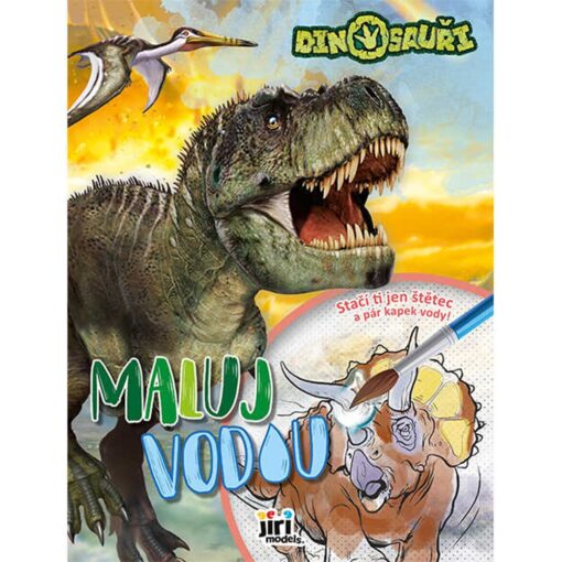 Maxi maľuj vodou Dinosaury-Oma & Luj