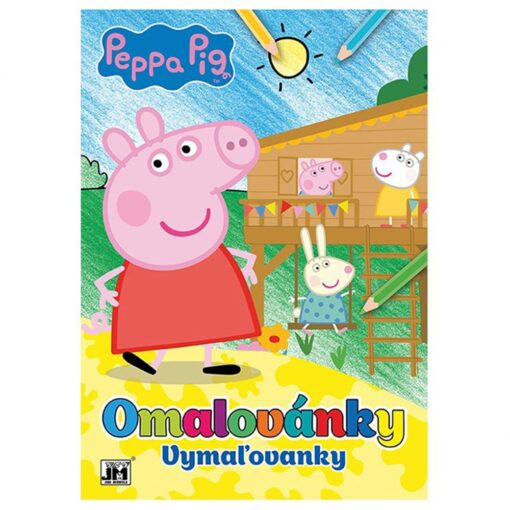 Omaľovánka Prasiatko Peppa A4 2 - Oma & Luj