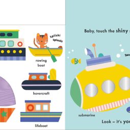 Baby Touch: Vehicles Tab Book 