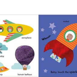 Baby Touch: Vehicles Tab Book 