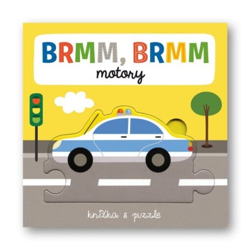 Brmm, brmm motory Puzzle leporelo - Oma & Luj