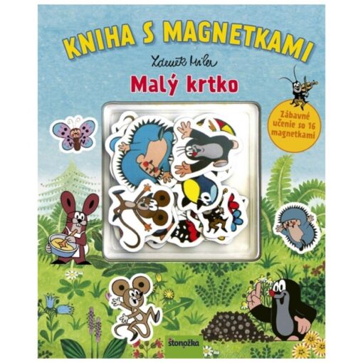 Kniha magnetkami Malý krtko - Oma & Luj