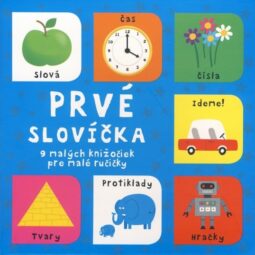 Prvé slovíčka - 9 malých knižočiek pre malé ručičky