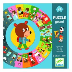 Kruhové puzzle Môj deň - Oma & Luj