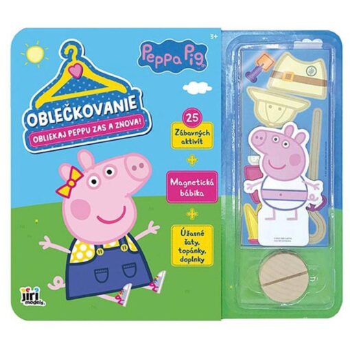 Magnetické Oblečkovanie Prasiatko Peppa - Oma & Luj