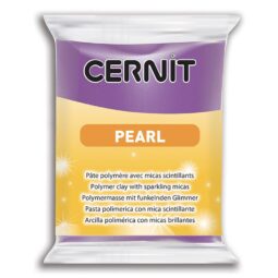 Polymérová hmota Cernit Pearl fialová 56g - Oma & Luj