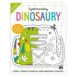 Vystrihovačky dinosaury- Oma & Lu