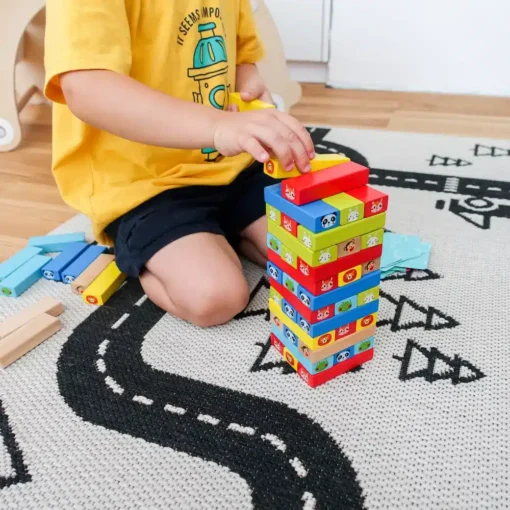 Jenga Zvieratká Tooky Toy - Oma & Luj