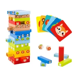 Jenga Zvieratká Tooky Toy - Oma & Luj