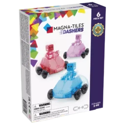 Magnetická stavebnica Magna tiles Dashers 6 dielov-Oma & Luj