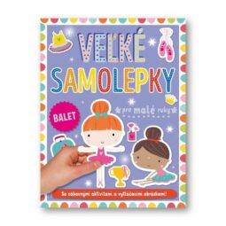 Veľké samolepky pre malé ruky Balet - Oma & Luj