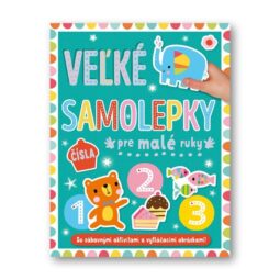 Veľké samolepky pre malé ruky Čísla - Oma & Luj