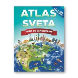 Kniha so samolepkami Atlas sveta-Oma & Luj