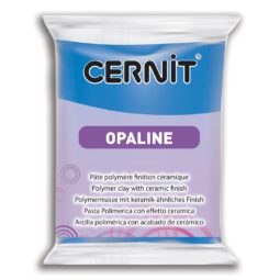 Polymérová hmota Cernit Opaline modrá 56g-Oma & Luj