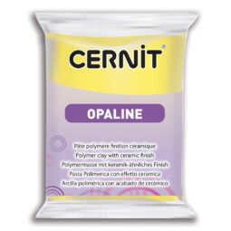 Polymérová hmota Cernit Opaline žltá 56g-Oma & Luj