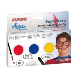 Farby na tvár Alpino Superhero Aqua make up-Oma & Luj