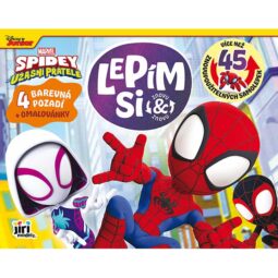 Samolepková knižka Lepím si znova Spidey-Oma & Luj