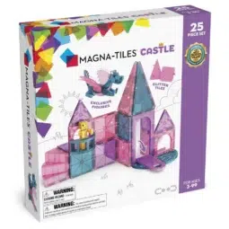 Magnetická stavebnica Magna Tiles Castle 25 dielov-Oma & Luj