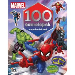 100 samolepiek s omaľovánkami Marvel-Oma & Luj